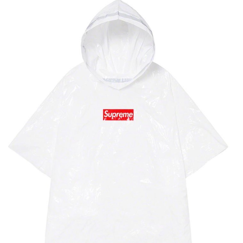 Supreme ballpark rain poncho brand new one size